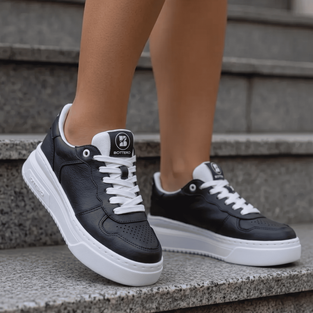 Tenis plataforma alta con cordon - 365101