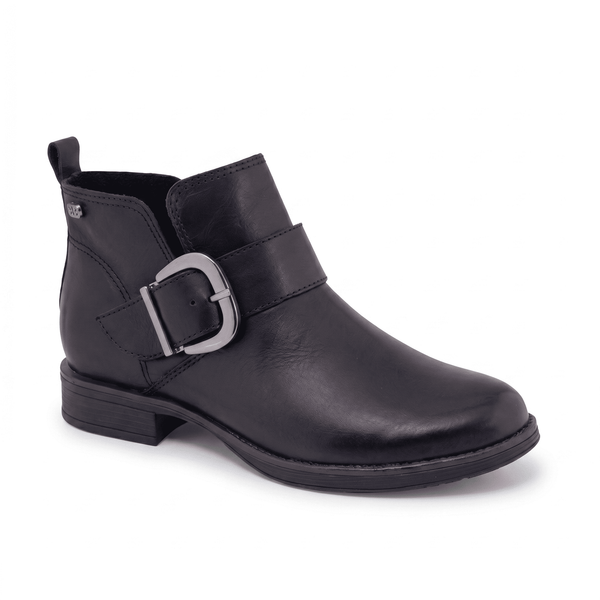Botin bajo caño corto con hebilla - 361732