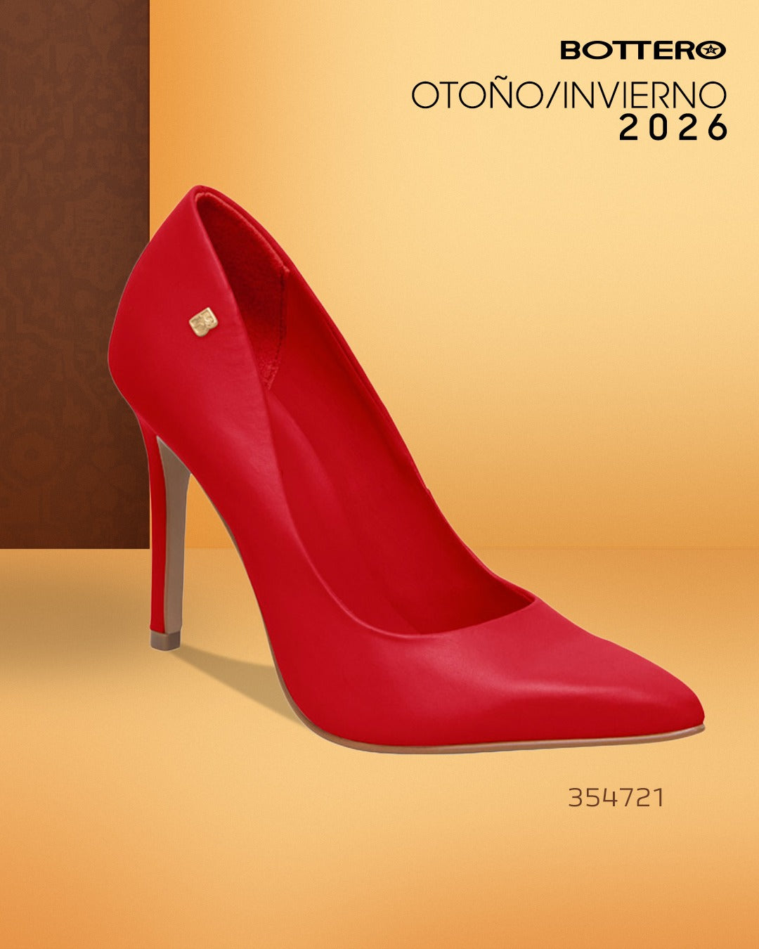 Zapato de Cuero Tipo Stiletto, Punta Fina y Taco Alto Elegante